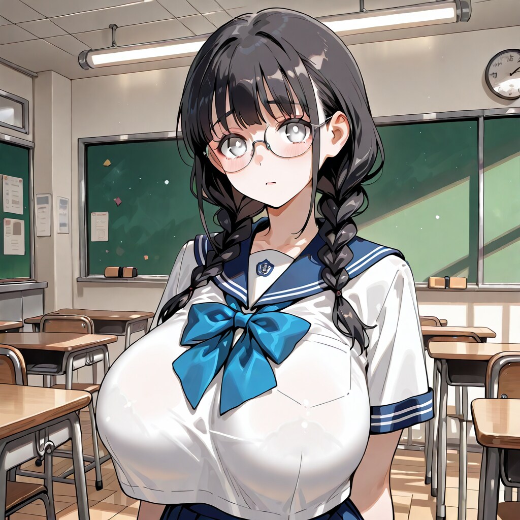 おさげちゃん