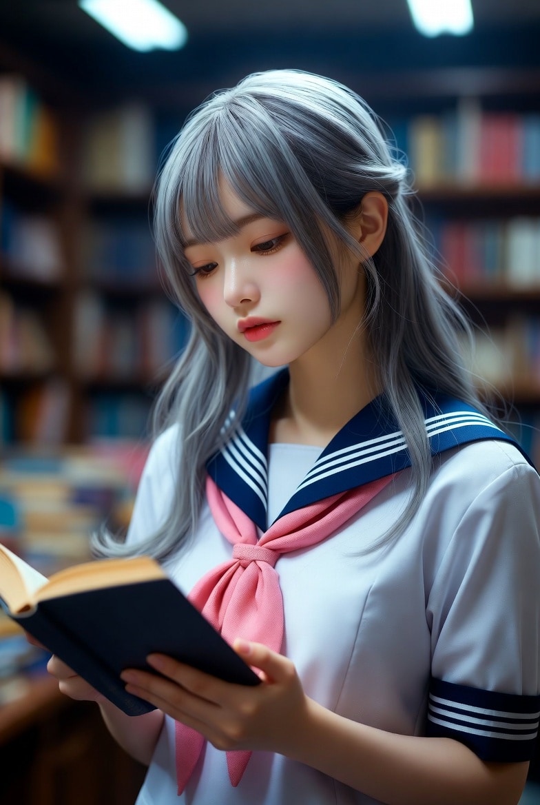 読書中 | の人気AIイラスト・グラビア