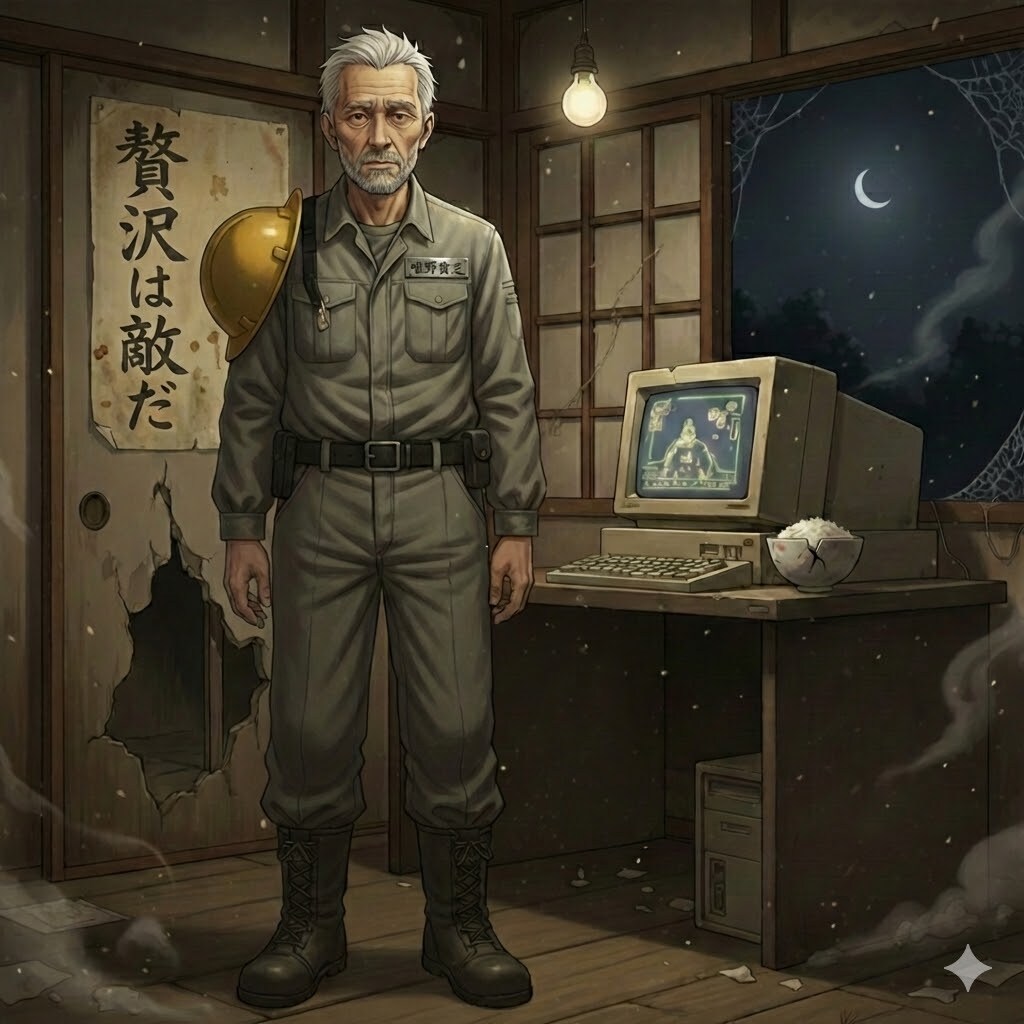 オリキャラ作りました＝唯野貧乏（タダノ・ビンボウ）