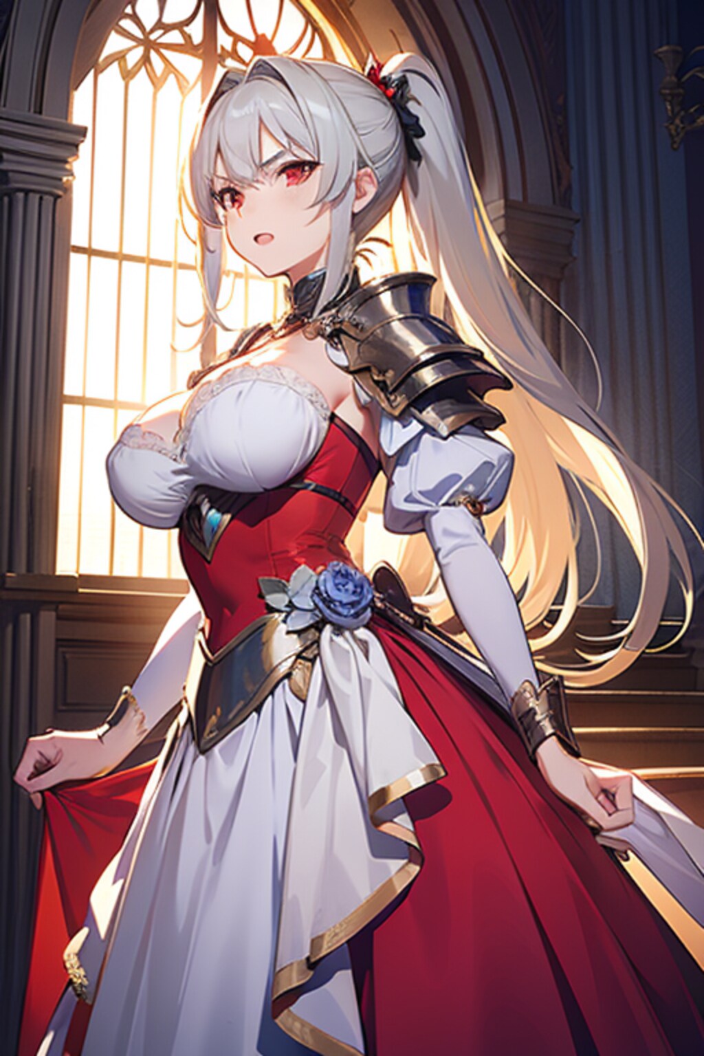 女騎士さまは不機嫌