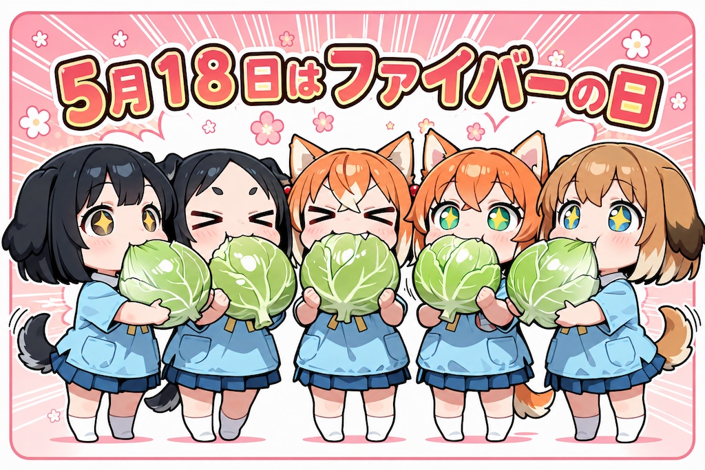 ５月１８日はファイバーの日