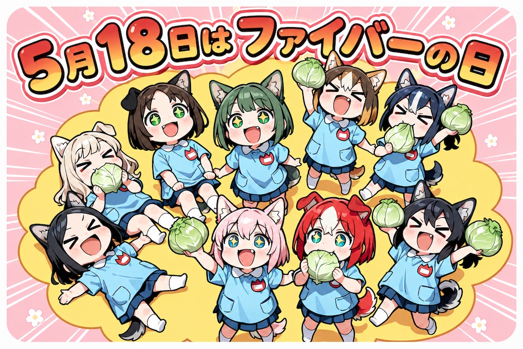 ５月１８日はファイバーの日