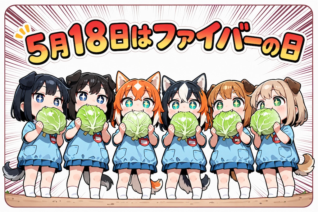 ５月１８日はファイバーの日