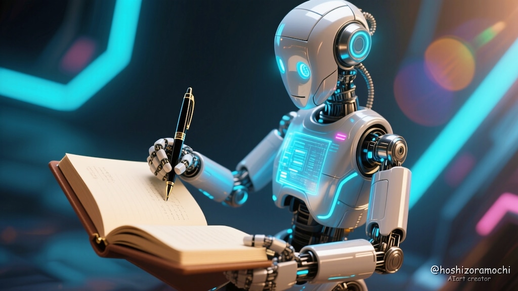 未来が記録する、デジタルとアナログの融合日記🤖