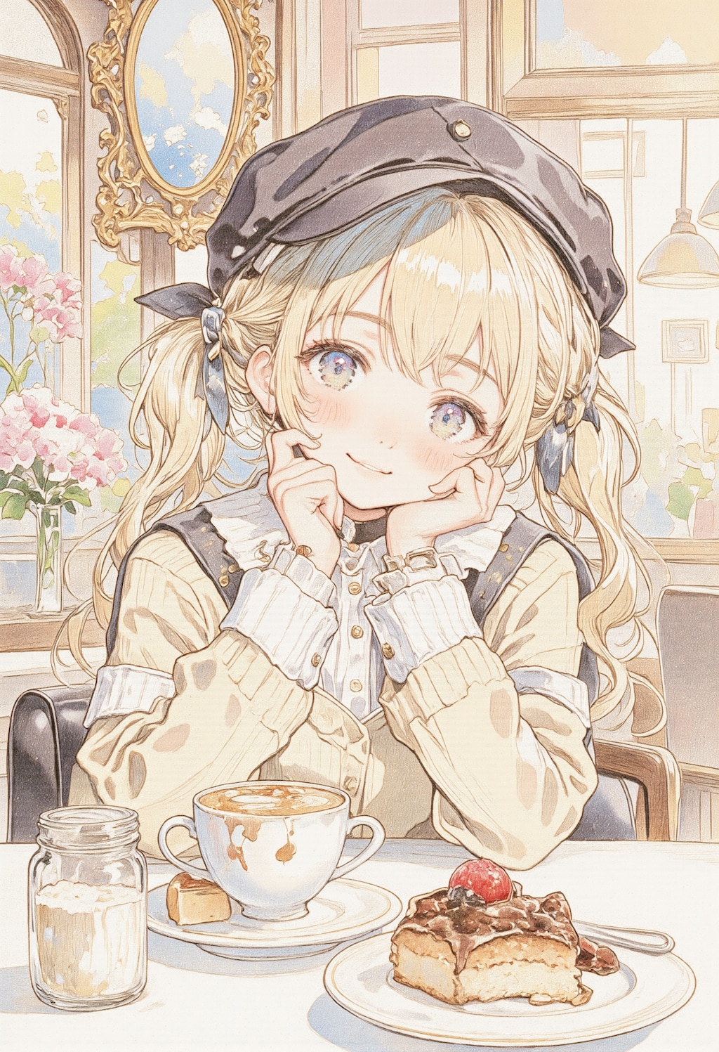 デート中の女の子 3