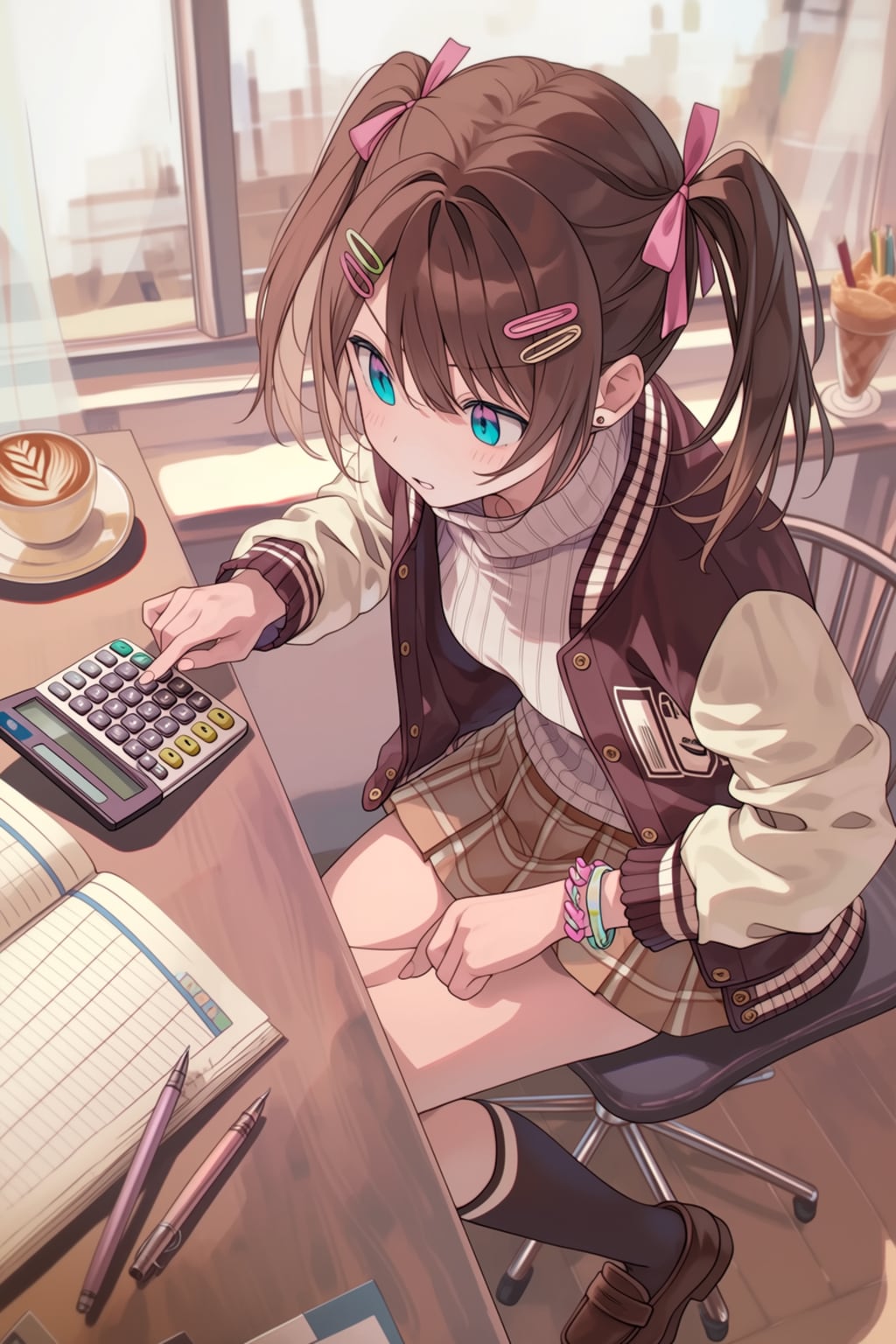 電卓を使って計算