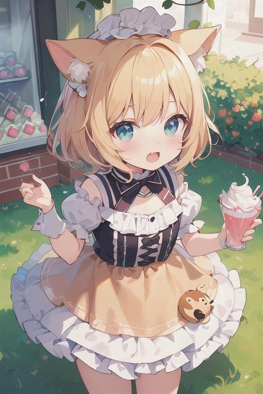 ギャングなおじさんとお菓子なケットシー(お菓子屋ケットシー#2)