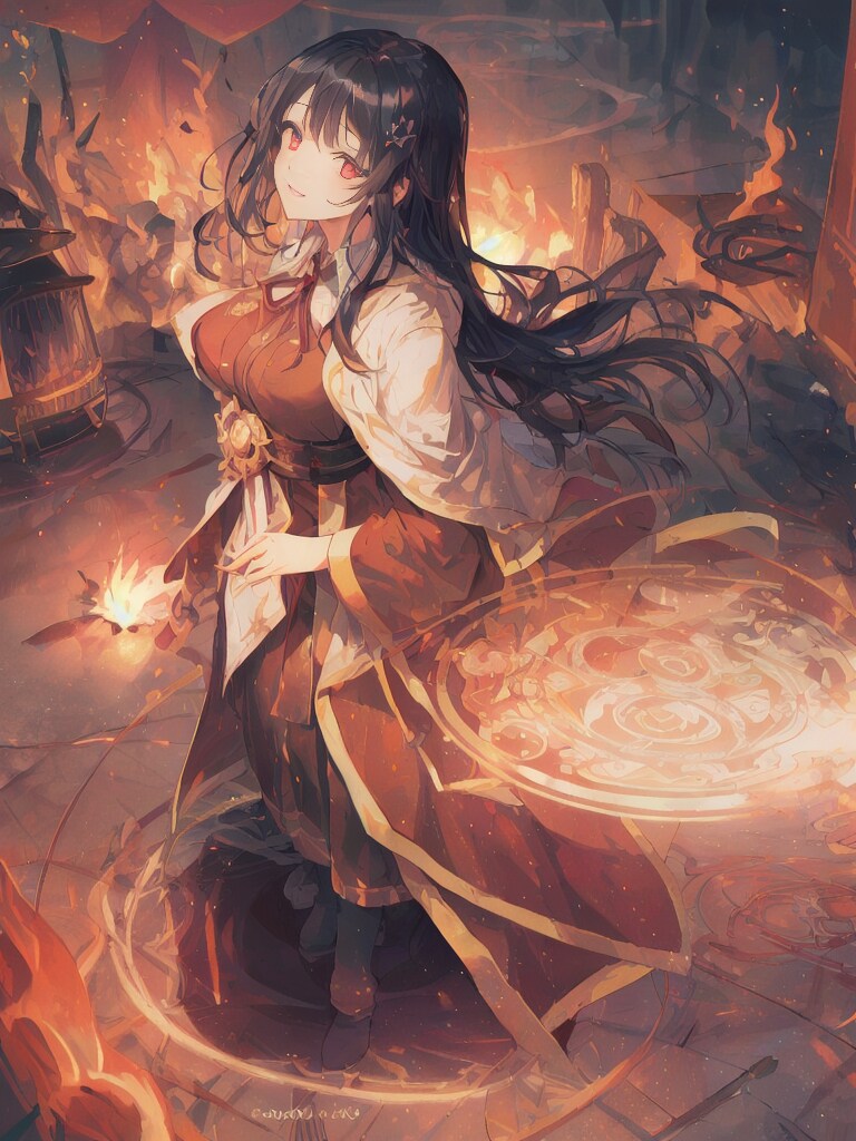 「篝火の巫女」