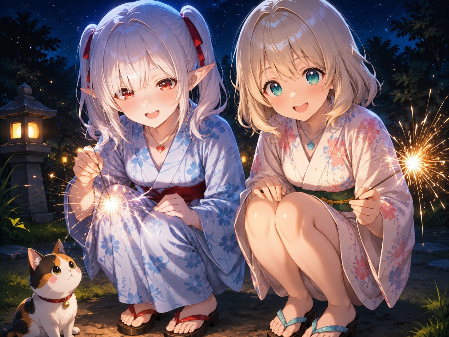 Stunted Blueさんの伊達さん達とシロネさん | の人気AIイラスト・グラビア