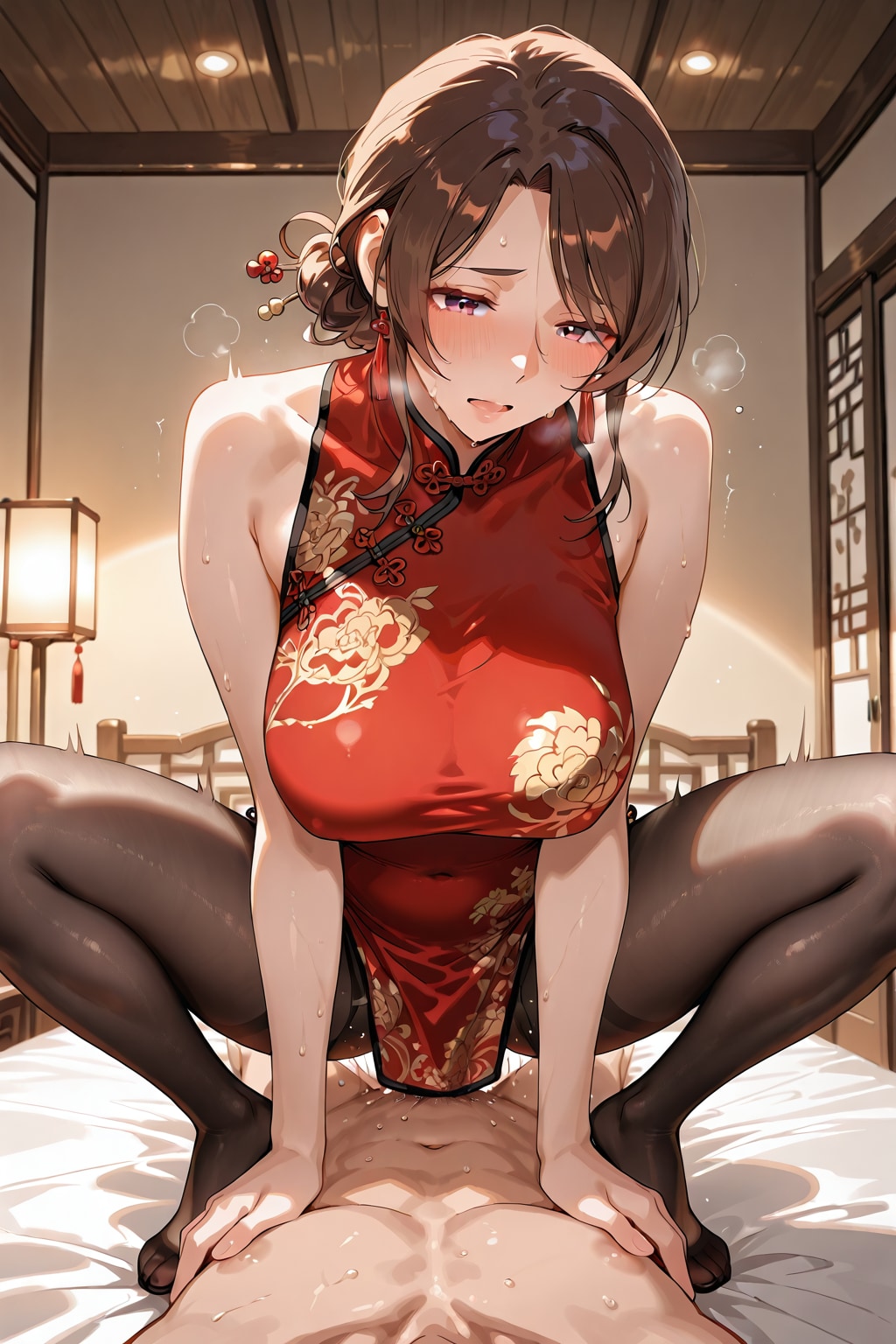 人妻お姉さん　チャイナドレス6