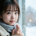 初雪の朝 2枚目
