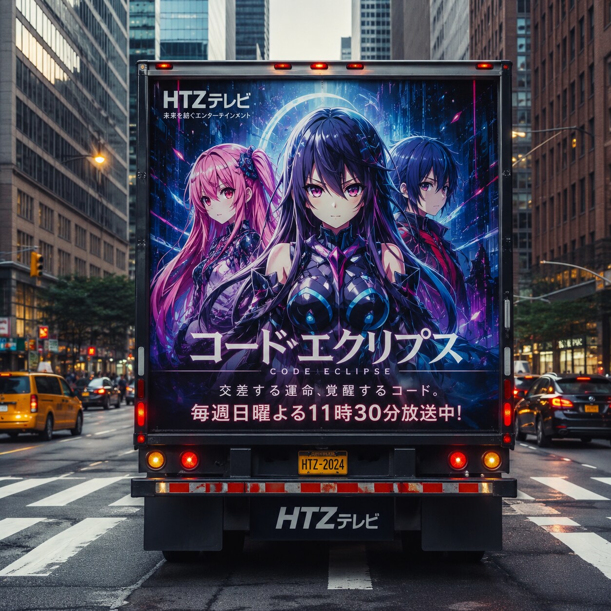 アニメ広告のアドトラック