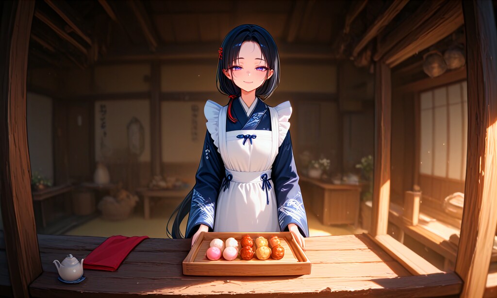 峠の茶屋の娘