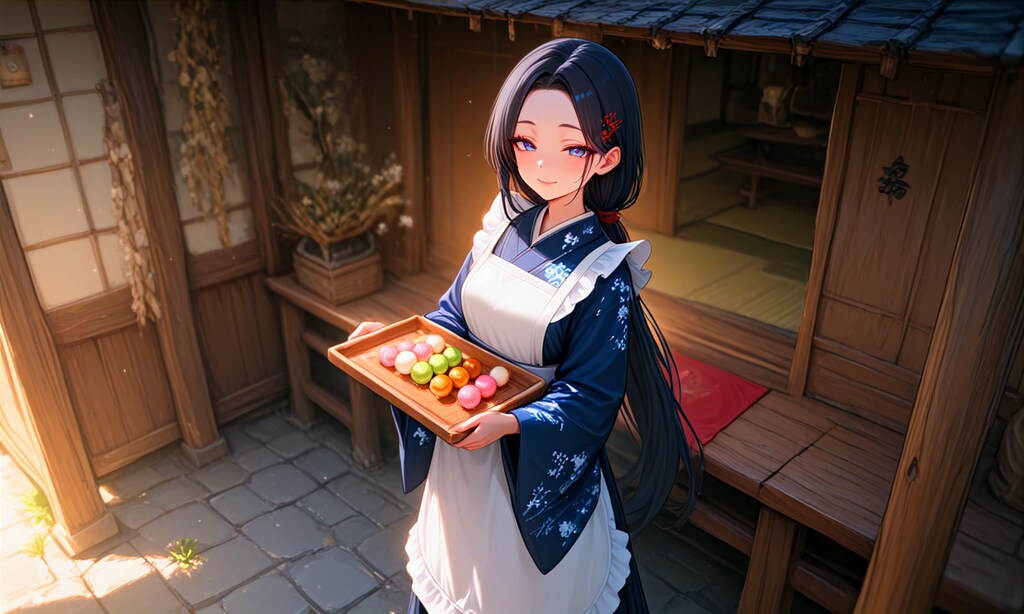 峠の茶屋の娘