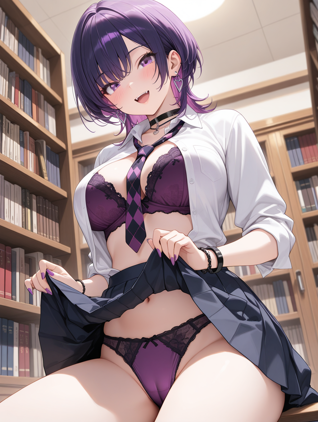 みやびさんにパンツを拝ませてもらった