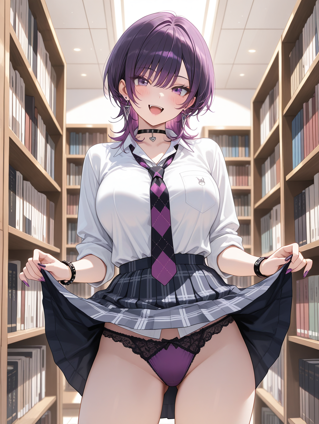 みやびさんにパンツを拝ませてもらった