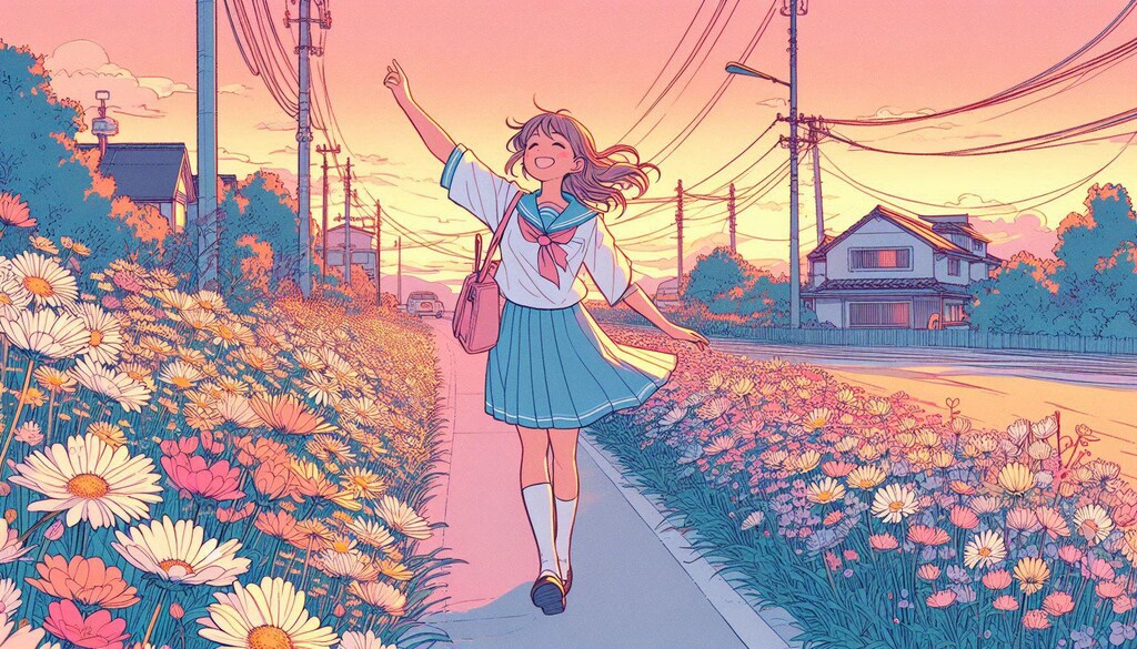 夕闇と少女26