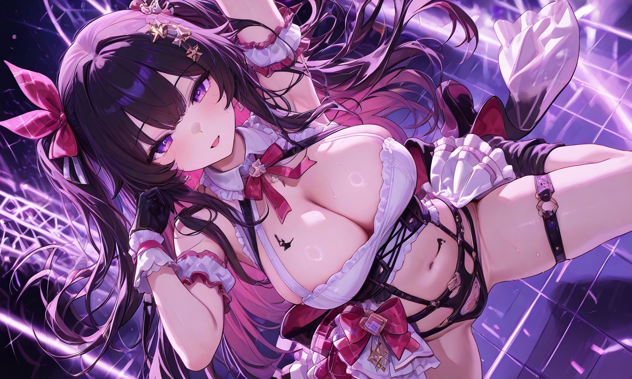 派手なアイドルVTuber