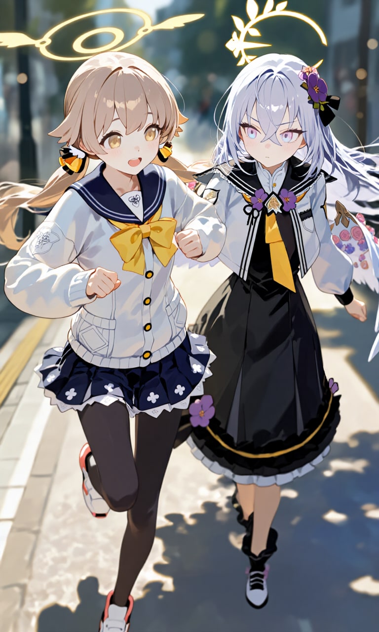 ヒフミとアズサ6 | の人気AIイラスト・グラビア