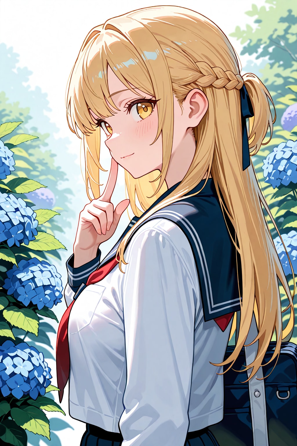 振り返りお嬢様