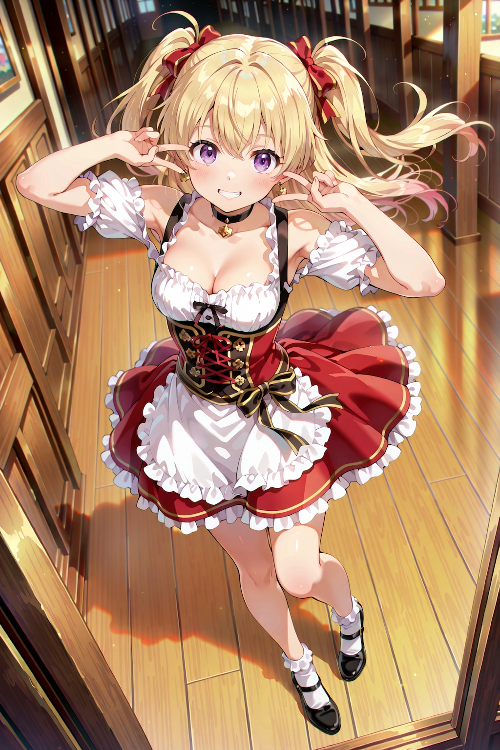 金髪ツインテのディアンドル娘 Z127