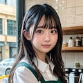 カフェの店員さん。 5枚目