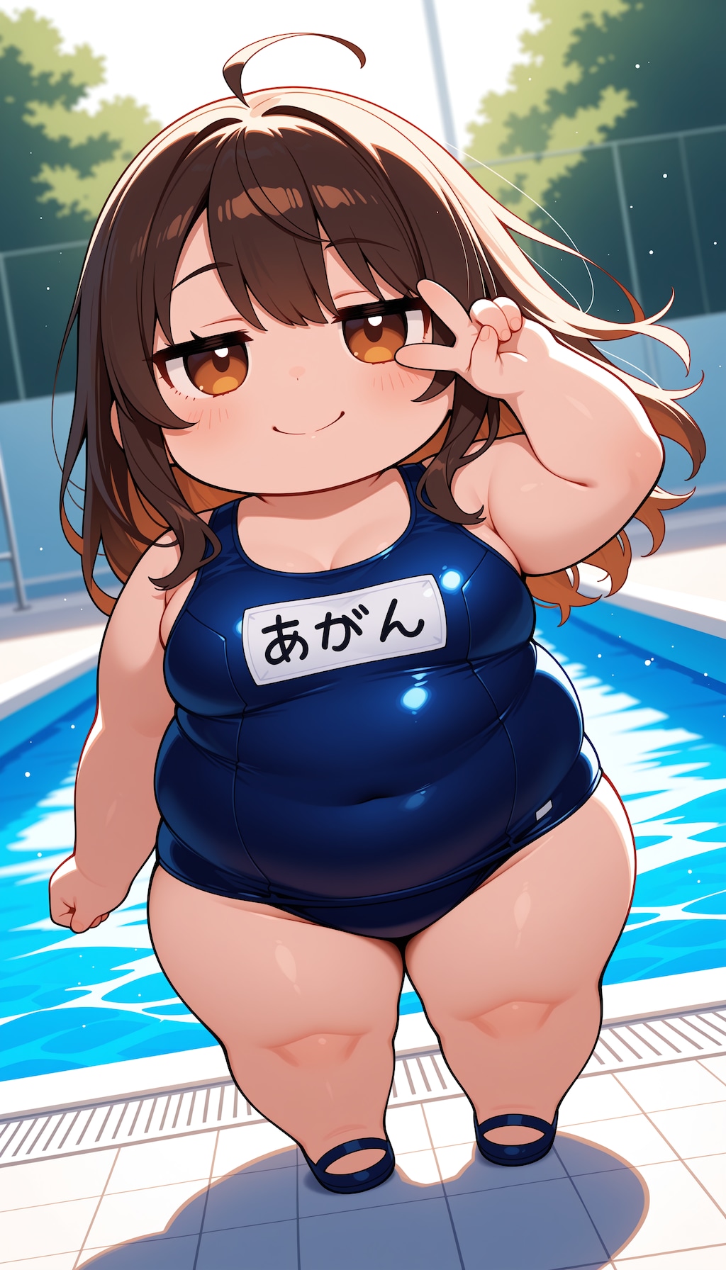 ぽっちゃり娘生成テスト