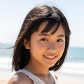 真夏の少女 5枚目