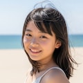 真夏の少女 2枚目