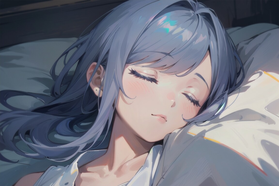 寝顔