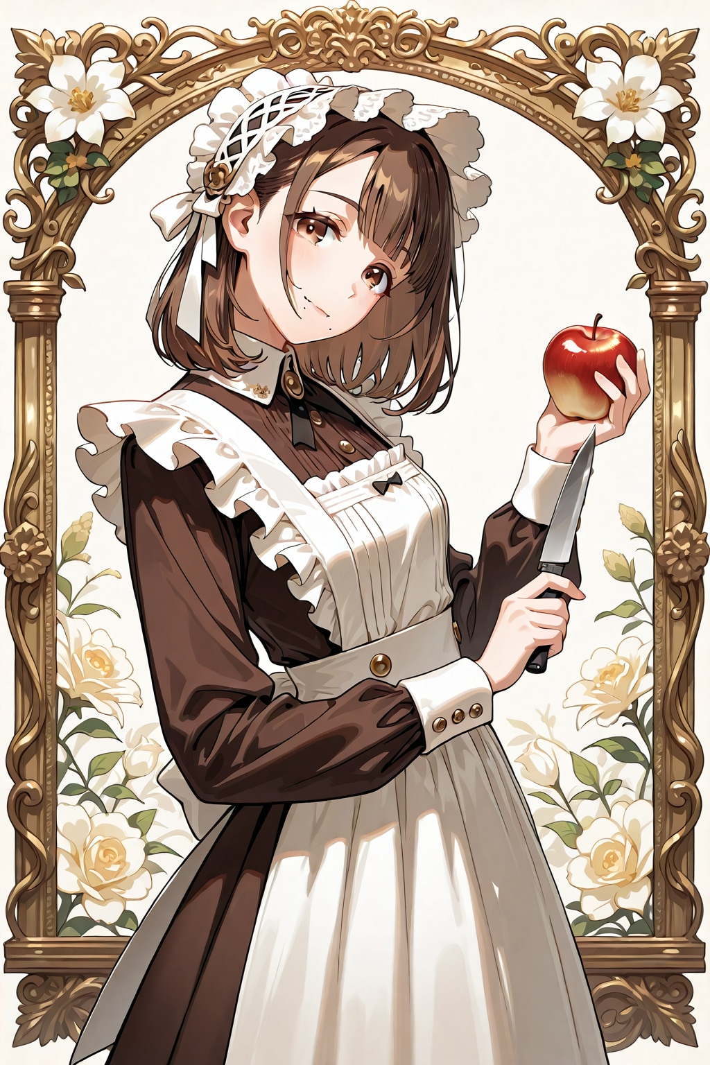 メイドさん１８４（マリア） | の人気AIイラスト・グラビア
