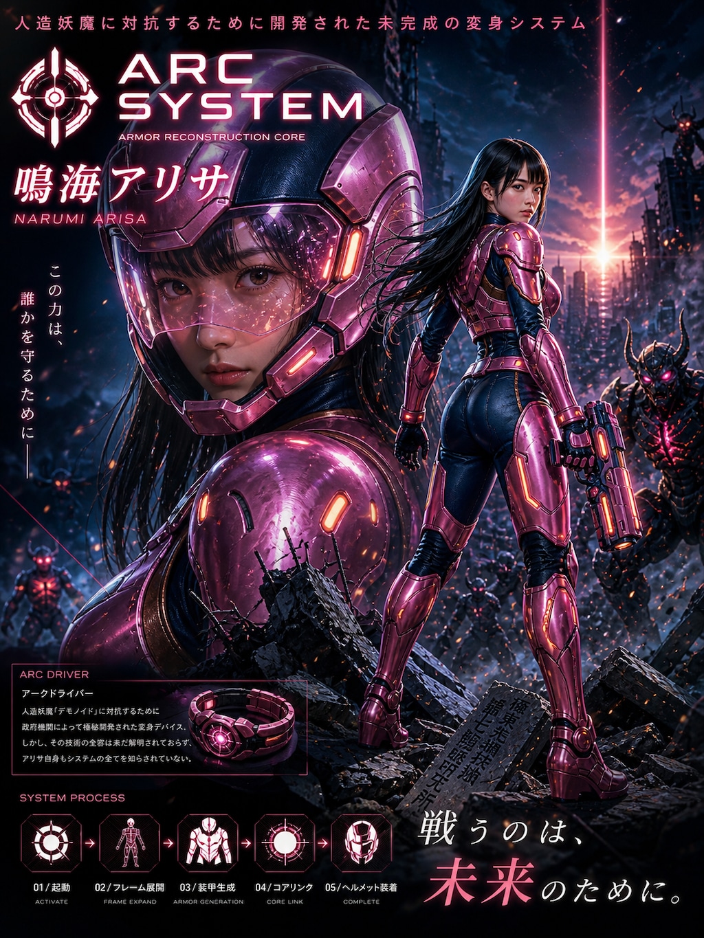 メタル系ヒロイン　プロモーション画像