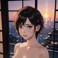 あっ…おはよ。どこみてんの？ 3枚目