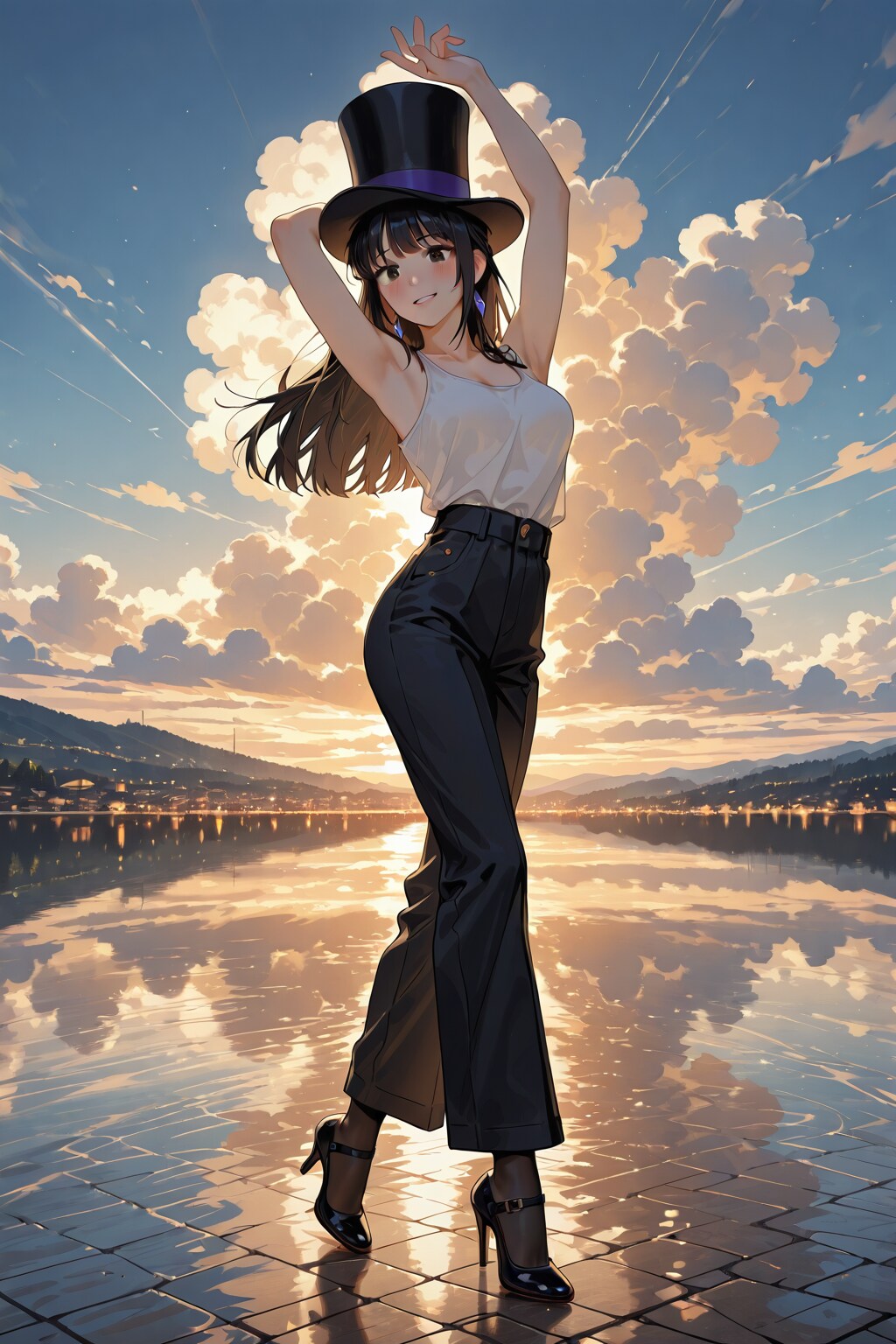 かっこかわいいダンサー白鳥英美梨の湖水地方公演