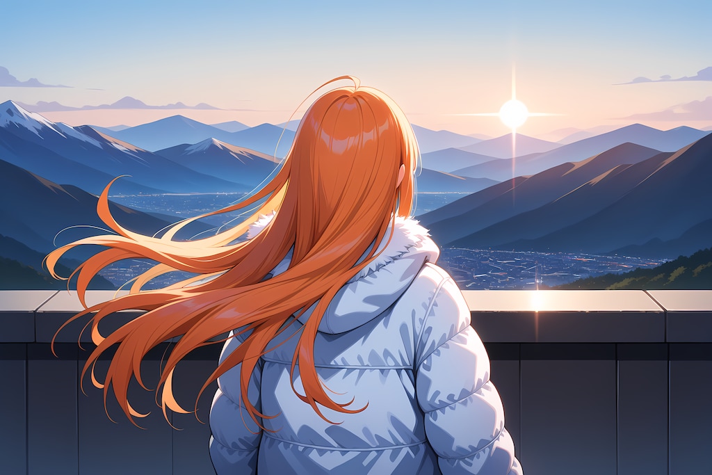 頂上からの景色