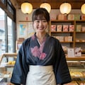 和菓子屋の店員 6枚目