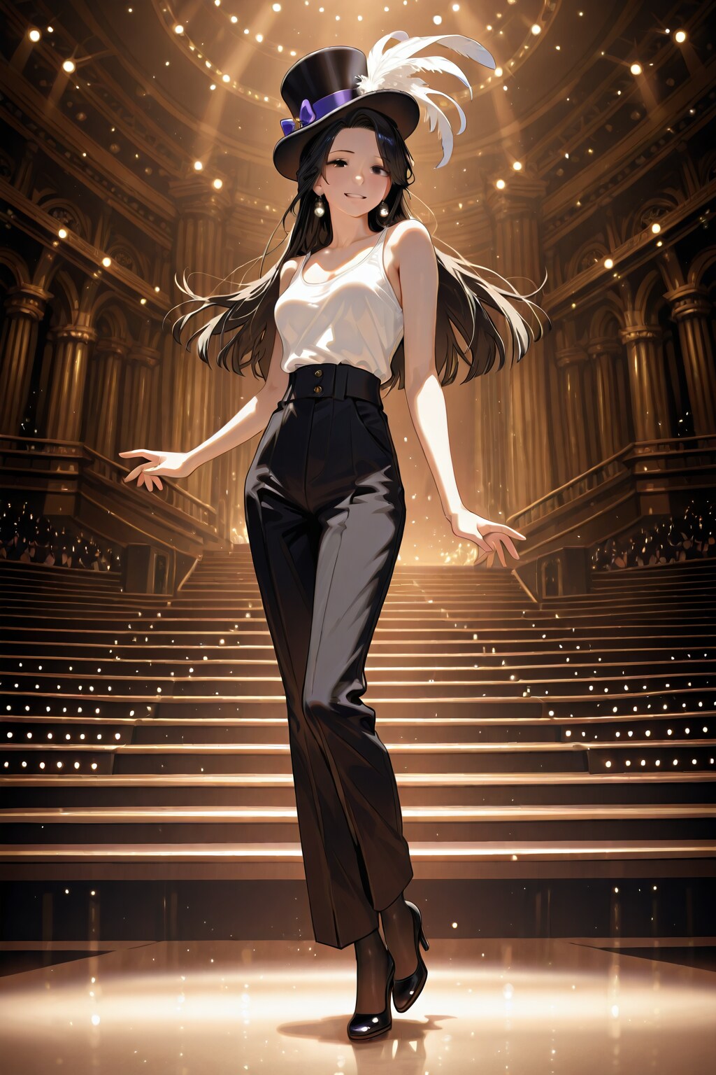 かっこかわいいダンサー白鳥英美梨の東京宝塚劇場公演