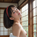 ヘアバンドの子 5枚目