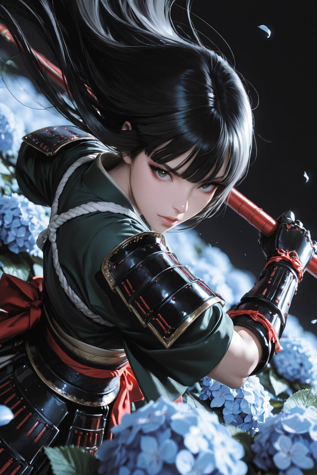 Beautiful Samurai Girl（花言葉は「辛抱強い愛情。」）