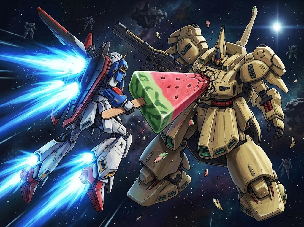 Zガンダム最終回（嘘）