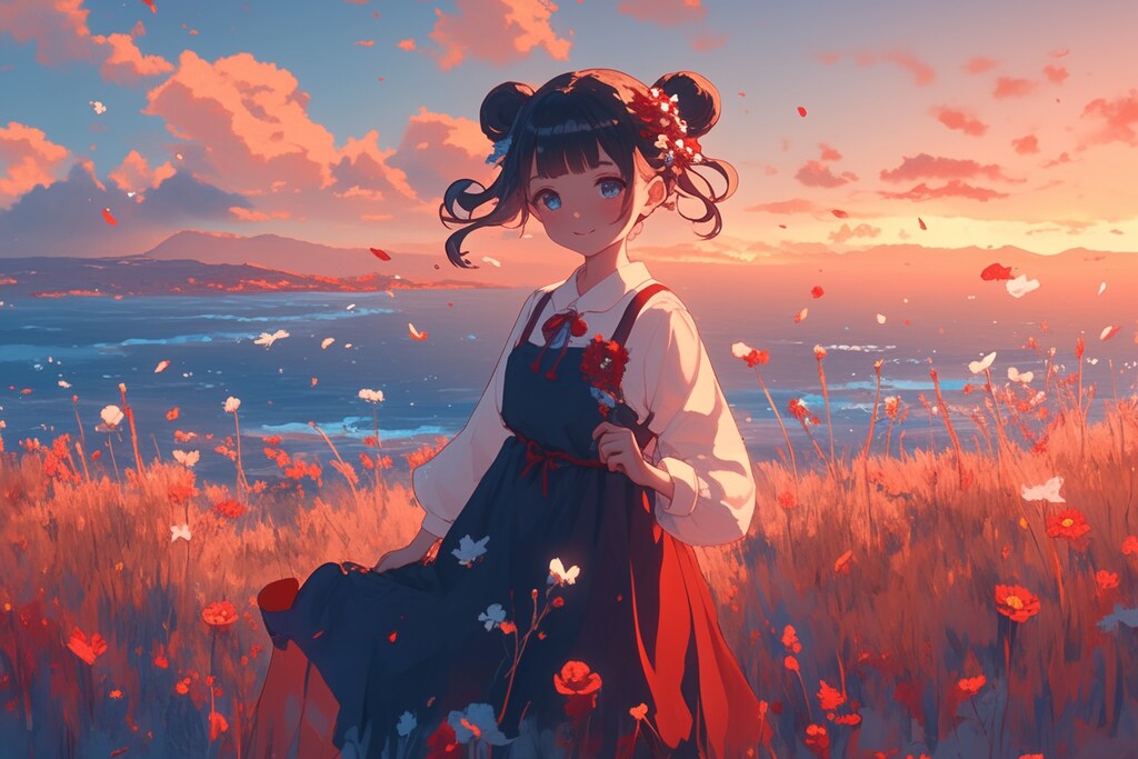 夕暮れのおだんごちゃん🍡✨17