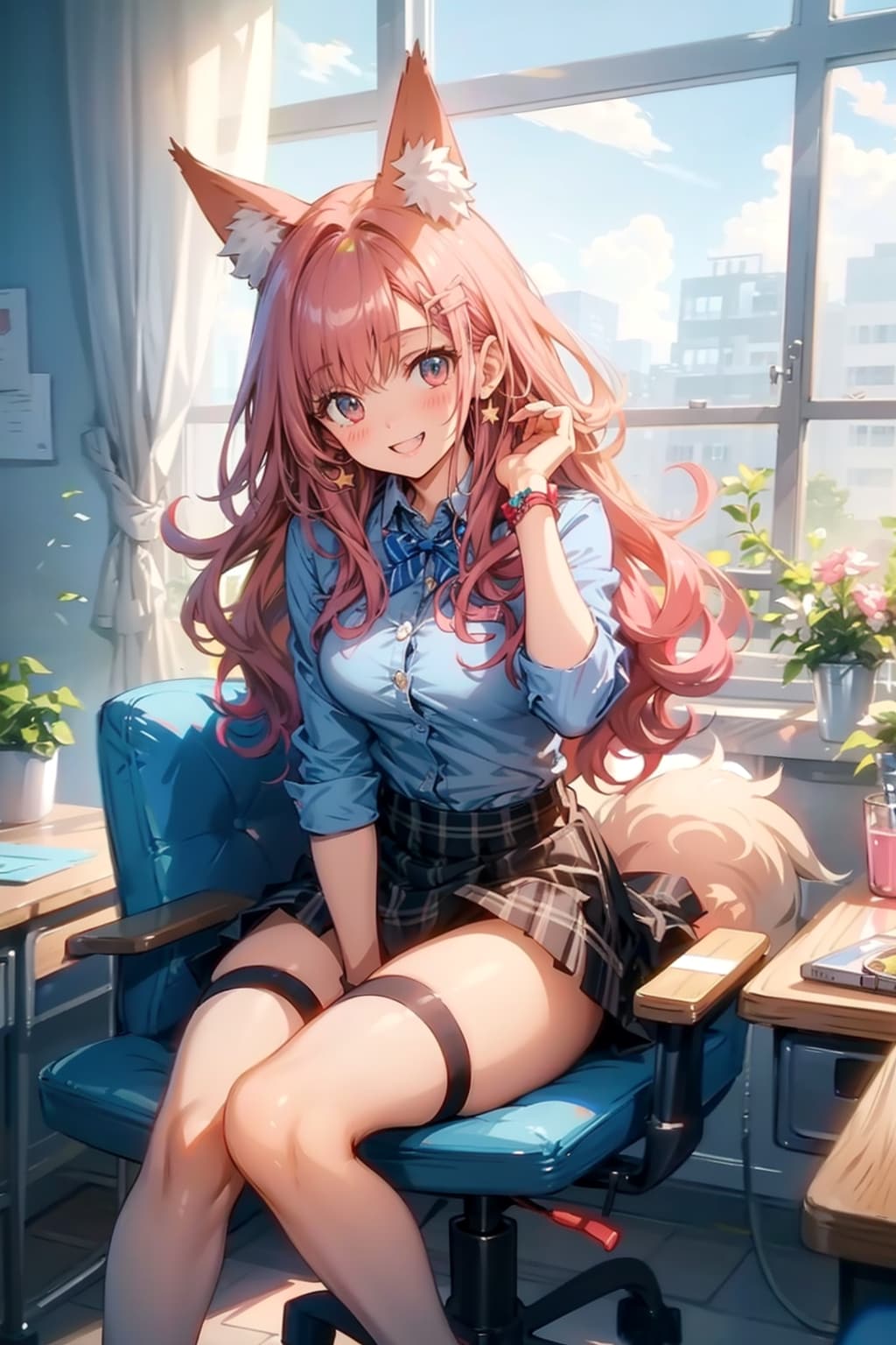 今日の狐耳娘 | の人気AIイラスト・グラビア