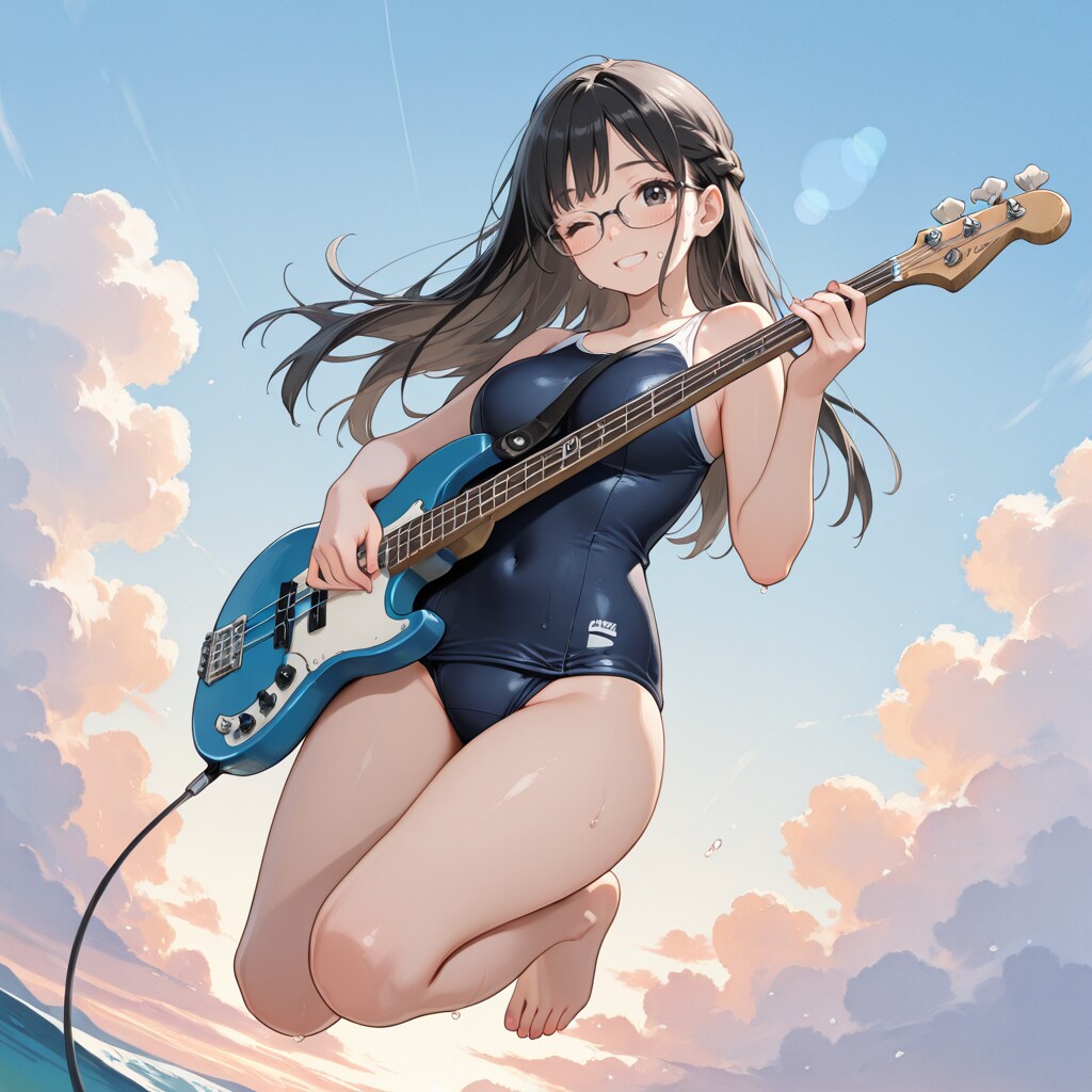スク水×ロック