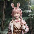 ジャングル育ちのタイガーバニーちゃん 4枚目