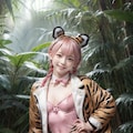 ジャングル育ちのタイガーバニーちゃん 3枚目
