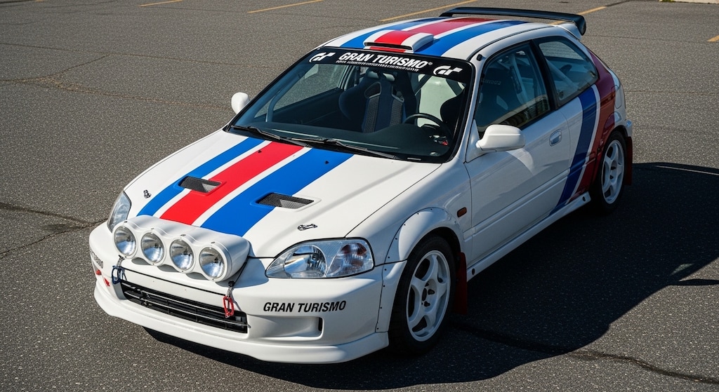 シビックEK9ラリーカー