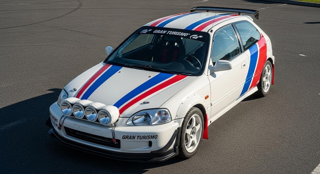 シビックEK9ラリーカー