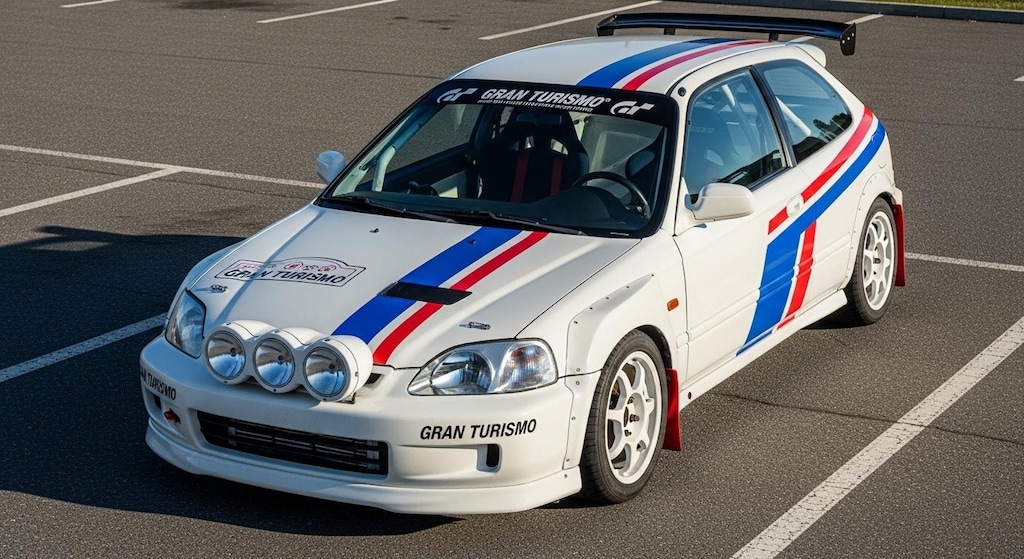 シビックEK9ラリーカー