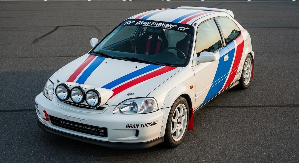 シビックEK9ラリーカー