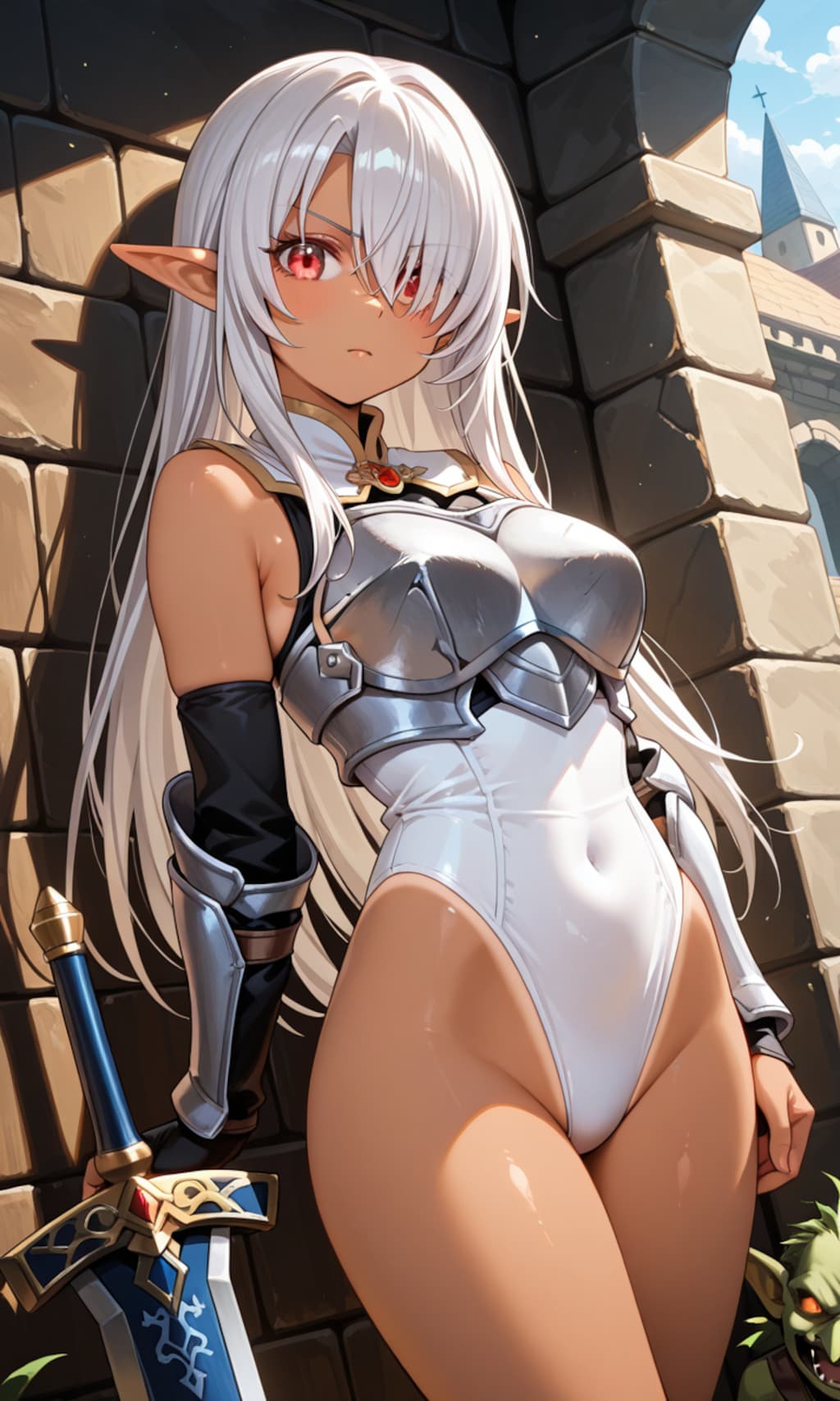 銀髪エルフ「ゴブリン狩りだ」